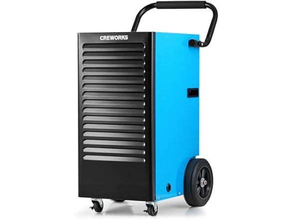 CREWORKS Crawl Space Dehumidifier 180 PPD