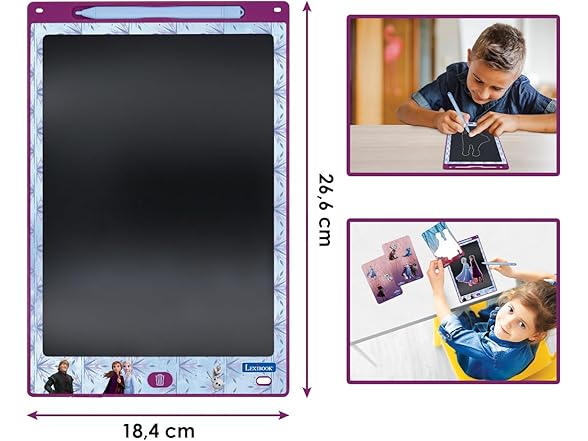 LEXiBOOK Frozen Magic Slate, Art and Craft Toy
