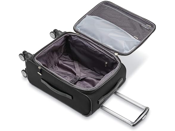 Samsonite Solyte DLX Softside Midnight Black, Carry-On 20-Inch