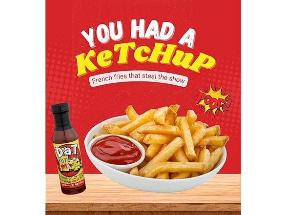 3 Items- Dat Sauce Ketchup & Measuring Spoons