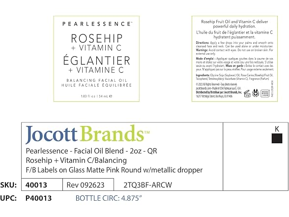 Pearlessence Rosehip Balancing Facial Oil Rosehip