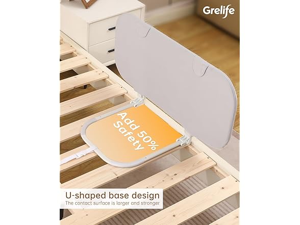 Grelife Portable Travel Bed Rail