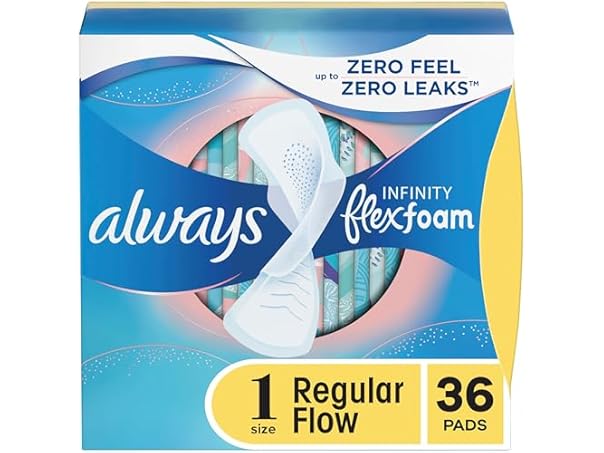 $5.99, Was $8.99, 33% Off! Always Infinity Feminine Pads for Women, Size 1 dealfomo