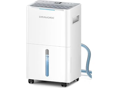 $44.99, Was $259.99, 82% Off! Dravonic 21 Pints Dehumidifier 1500 SqFt dealfomo