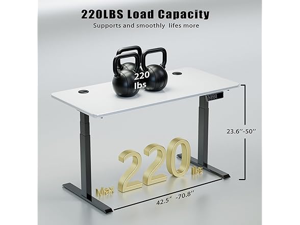 REMIT Electric Standing Desk Frame