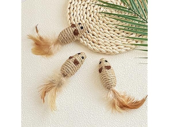 Wetandspicy 4-Pack pet cat Toys