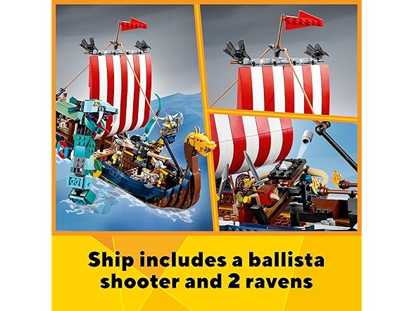 LEGO Creator 3in1 Viking Ship (Open Box)