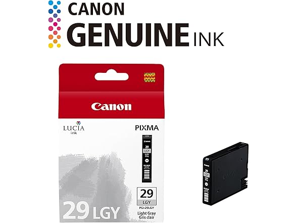 Canon PGI-29 Genuine Light Gray Ink Tank