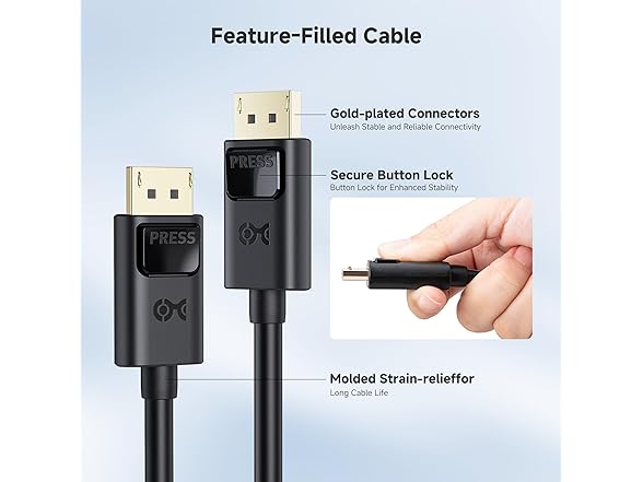 Cable Matters 4K DisplayPort Cable - 6ft