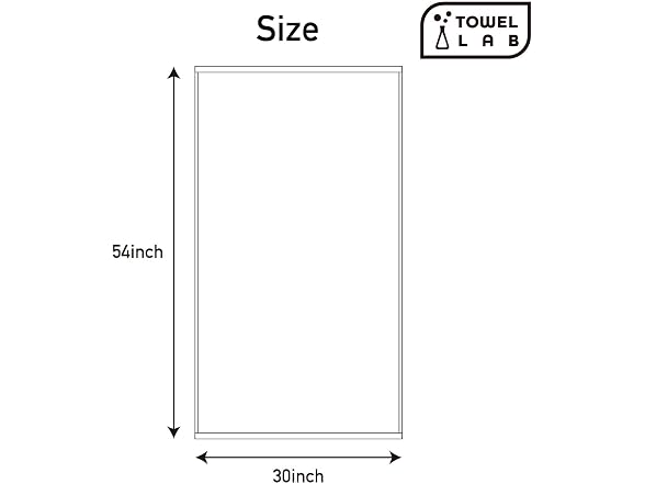 Towel Laboratory Bath Towels Set of 4 [Japan Technology]