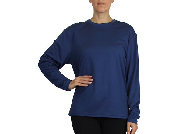 4Pk Womens L/S Performance T-Shirt