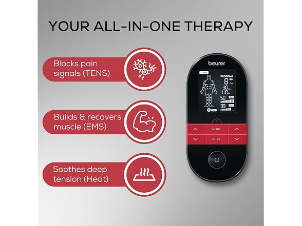 Beurer EM59 TENS EMS Heat Therapy Unit