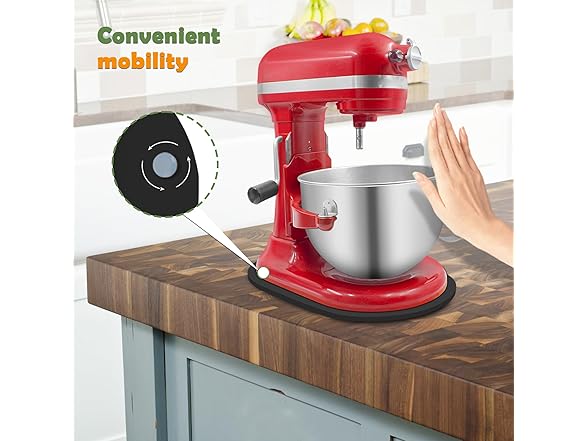 Bamboo Mixer Slider Compatible with Kitchen Aid