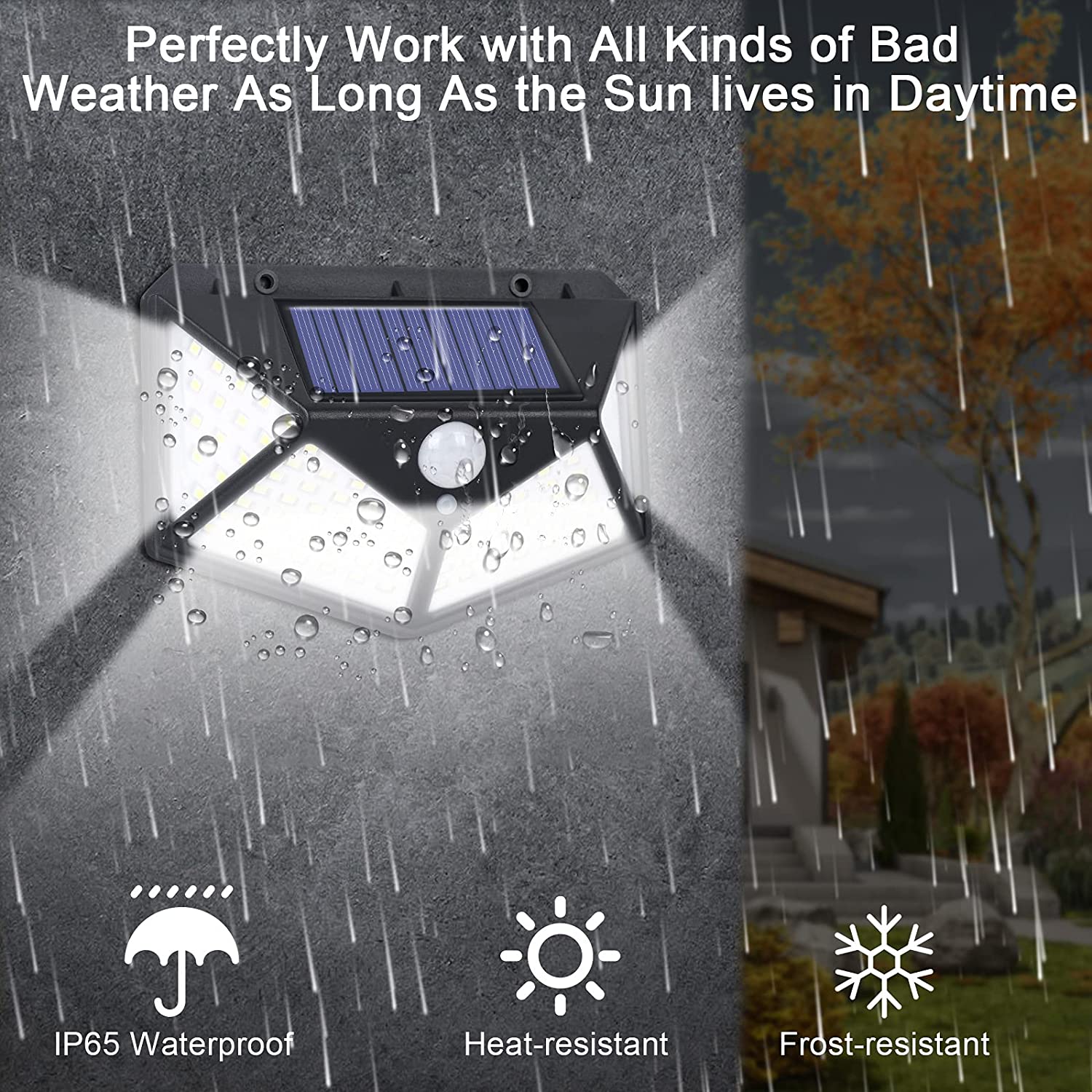 2 Pk Marquee Innovations Solar LED Outdoor Lights - Gallery 15