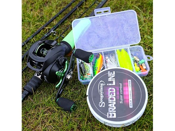 Sougayilang Ultralight Fishing Rod Reel Combos -