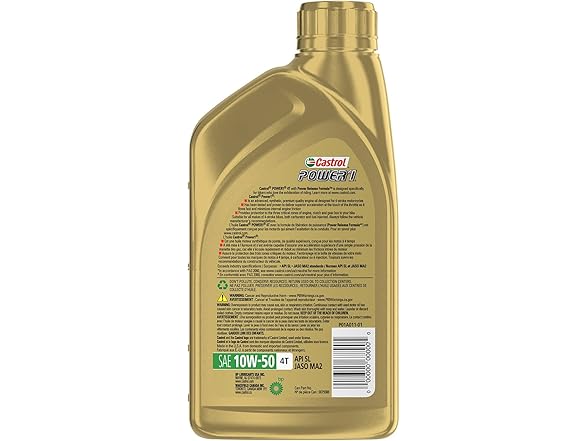 Castrol 06114 Power 1 Racing 4T Oil
