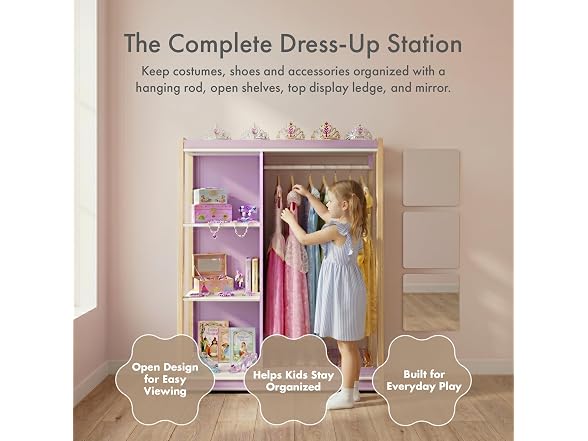 Humble Crew Kids Dress Up Closet Mirror