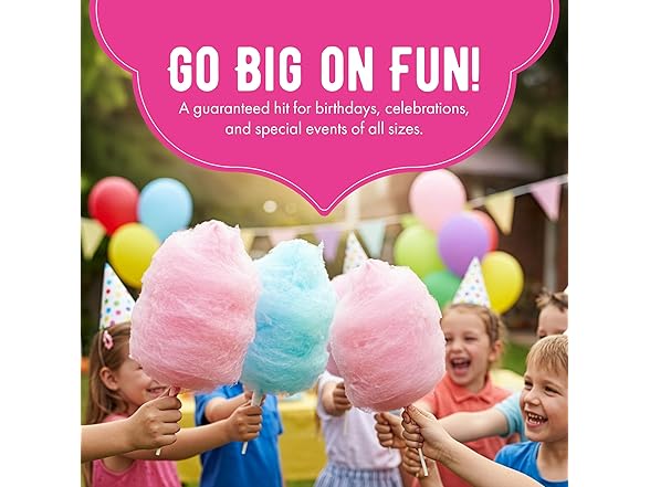 The Candery Cotton Candy Floss Sugar (2 Count)