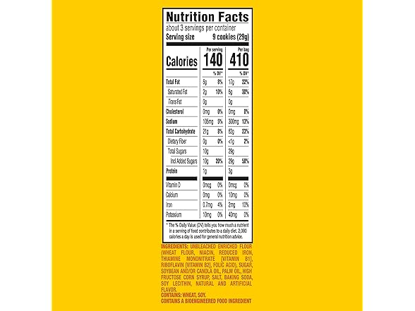 OREO Minis Golden Sandwich Cookies, 3 oz