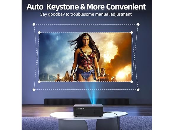 FUDONI 1080P Projector