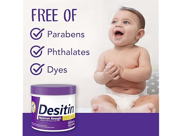 Desitin Maximum Strength Baby Diaper Rash Cream
