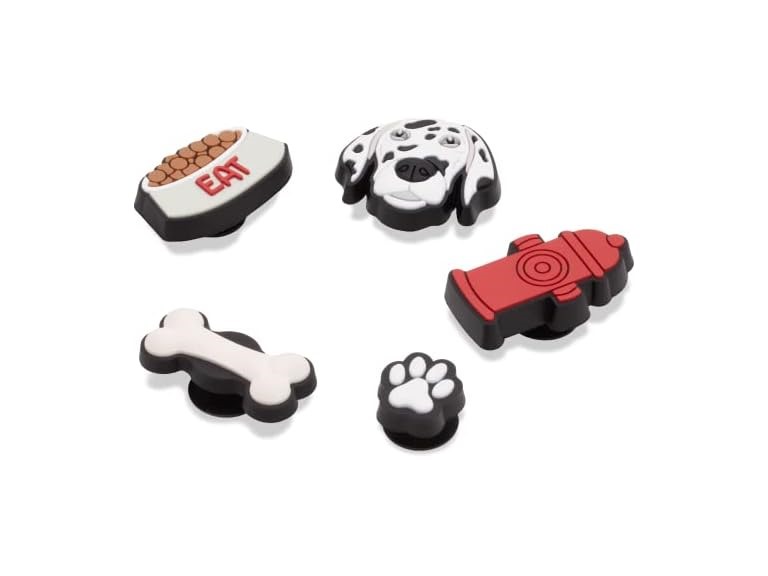 Crocs Jibbitz Who Let The Dogs Out 5-Pack Shoe Charms