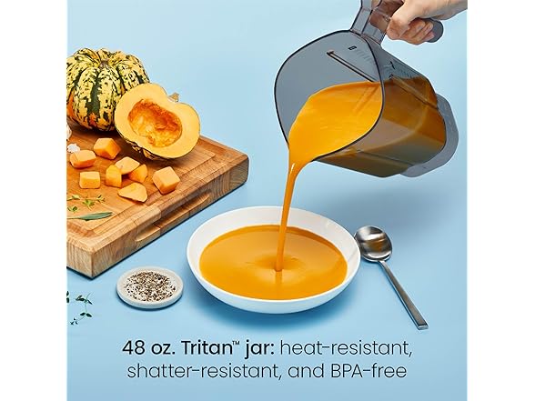 Chefman Obliterator 48 oz Countertop Blender 1380W 