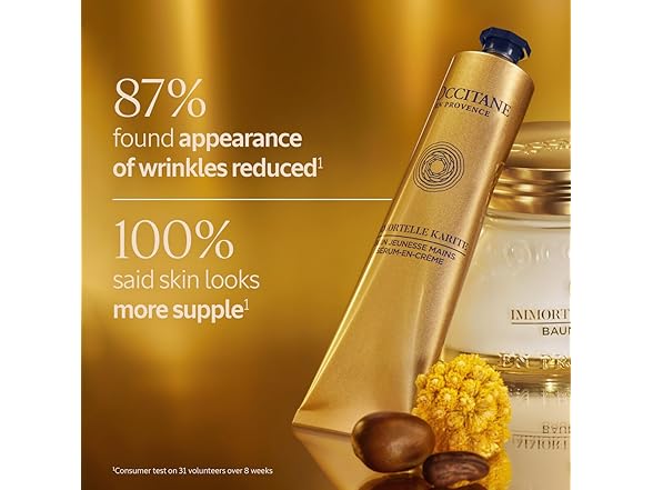 L'OCCITANE Immortelle Shea Youth Hand Cream 2.60 fl oz