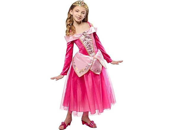 Rubies Pink Princess Costume Dress for (XX-Small)