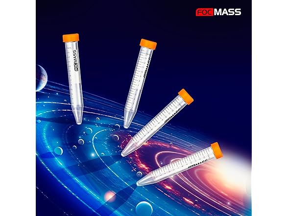 FOCMASS 15ml Conical Centrifuge Tubes
