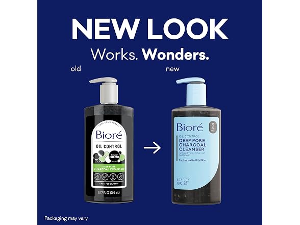 Bioré Deep Pore Charcoal Daily Face Wash 6.77 Fl