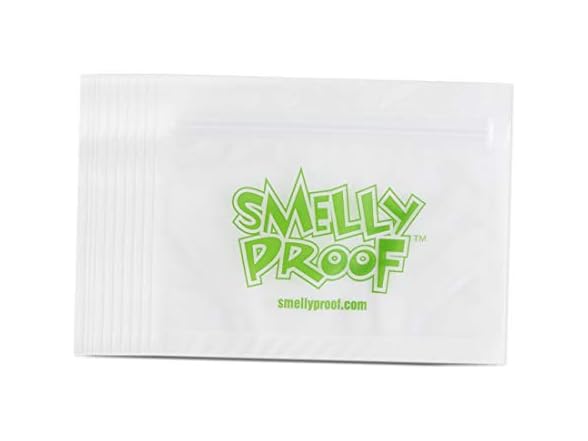 Smelly Proof Baggies, 6" x 4" -10 Pack