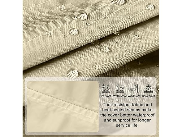 ABCCANOPY Patio Coffee Table Cover