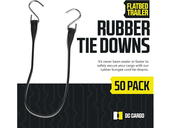 DC Cargo (Pack of 50) Tarp Securing Straps