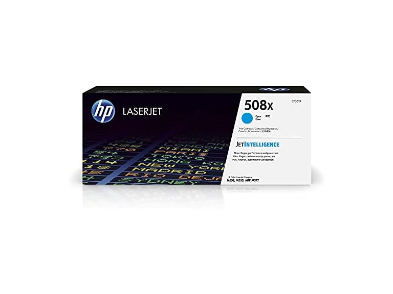 HP CF361X Cyan High Yield LaserjetToner Cartridge, CF361X