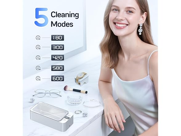 Duemfru Ultrasonic Jewelry Cleaner