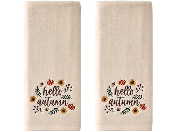 SKL Home Fall/Thanksgiving Autumn Wreath 100% Cotton