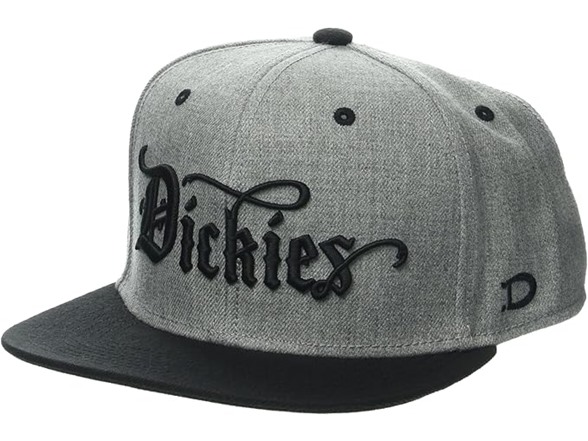 Dickies Men's Embroidered Flat Brim Hat