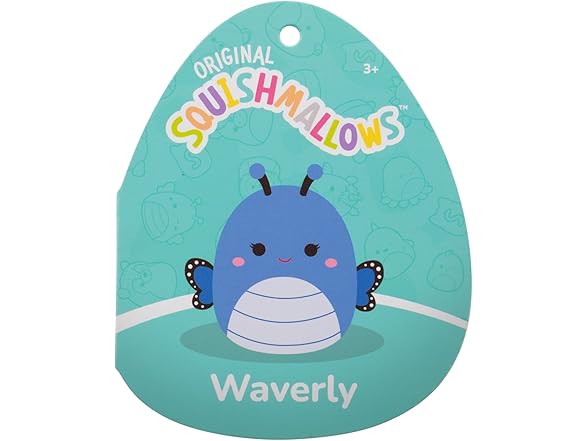 Squishmallows 14in Waverly The Blue Butterfly