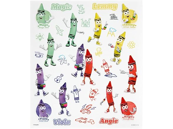 Crayola Retired Colors Coloring & Activity Set