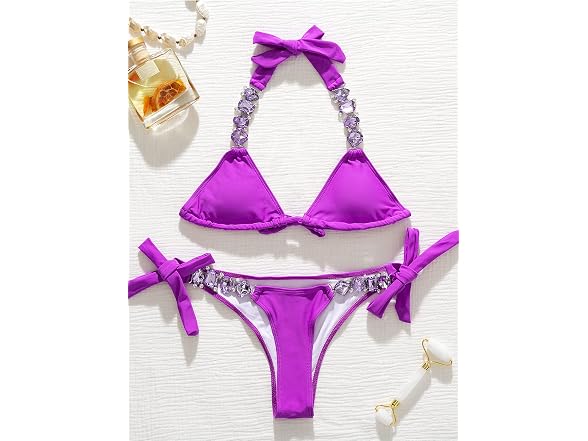 Bikinx Women (4-6) Sexy Thong Bikini Swimsuits