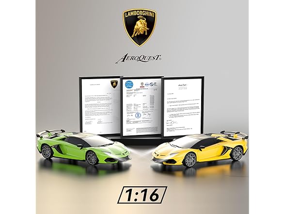 AEROQUEST 1:16 Lamborghini Remote Control Car