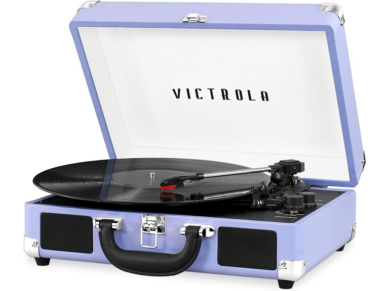 Victrola Victrola Vintage 3-Speed Bluetooth Portable Sui
