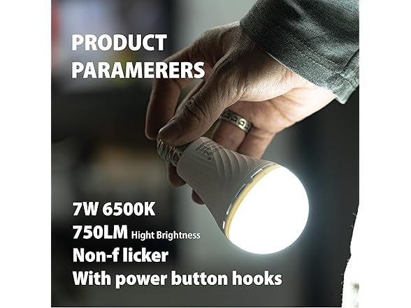 4 Pack Emergency-Rechargeable-Light-Bulb