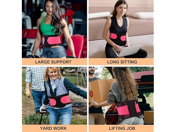 T TIMTAKBO NS526045 back brace for women