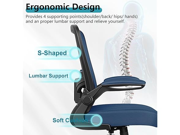 FelixKing Office Chair, Ergonomic Desk Chair Breathable Mesh (Open Box)