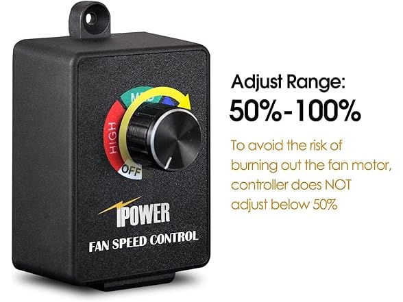 iPower 4 Inch 195 CFM Inline Fan