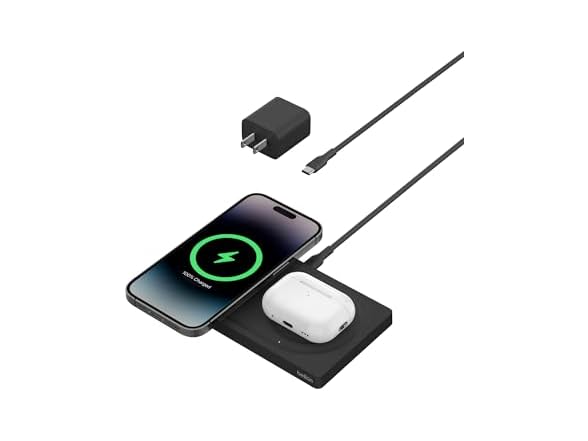 Belkin MagSafe 15W 2-in-1 Wireless Charger