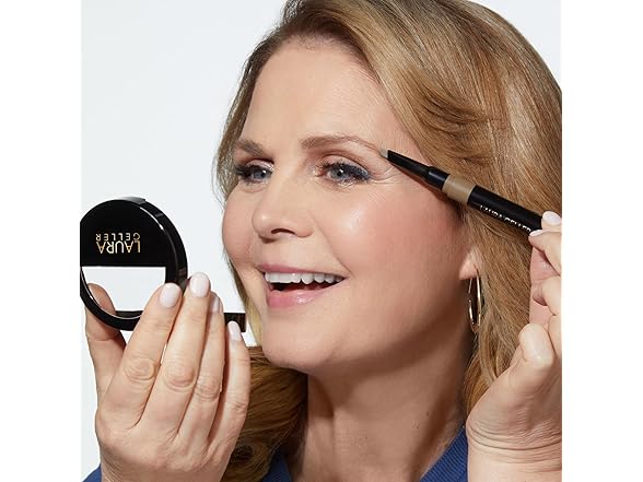 LAURA GELLER NEW YORK Sculpt-n-Stay Waterproof Brow Pencil & Gel- Taupe