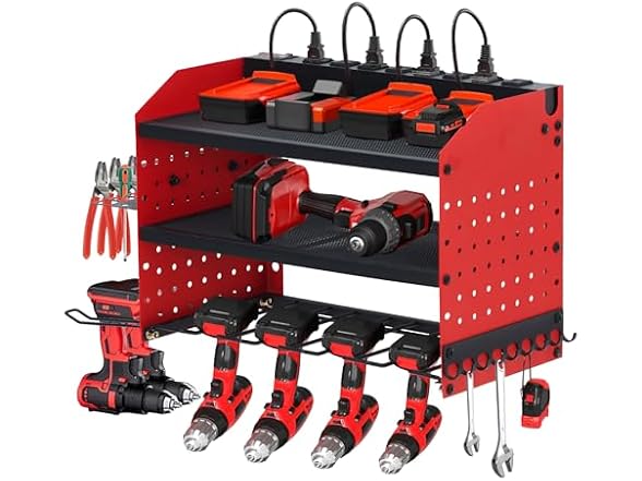 Takywep Heavy Duty Power Tool Organizer